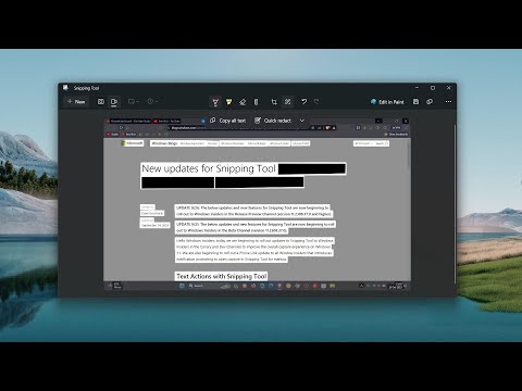 Windows 11's Major Moment 4 Snipping Tool update becomes more widely available
