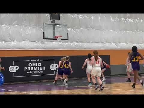 NW Lady Hoopstars Gold vs Thunder 740 2024/2025 (Cincinnati GBA State Championships)