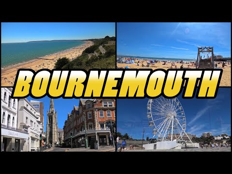BOURNEMOUTH - Dorset - England (4k)
