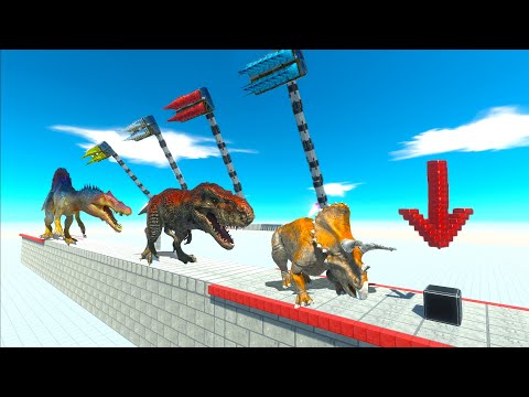 Only Fast Runners Will Pass in Animal Revolt Battle Simulator ARBS