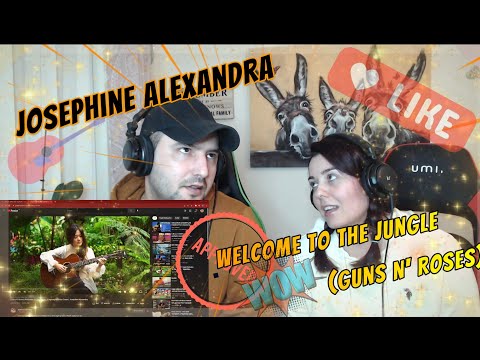 (Guns N' Roses) Fingerstyle-Gitarren-Cover | Josephine Alexandra! Reaktion der Familie Pall!!