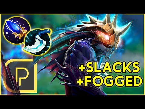 Purge Slardar vs Ursa lane (with Slacks Fogged)