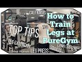How To Train Legs At Pure Gym | Tips Included | Mike Burnell