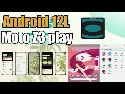 ANDROID 12 MOTO Z3 PLAY (lineageos 19.1,pixel experience)