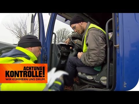 Mehr Mängel kaum möglich! Polizei lässt LKW-Neuling mächtig zahlen! | Achtung Kontrolle | kabel eins