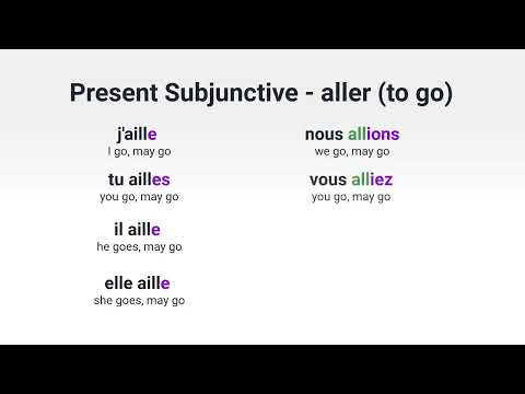 What Is the Present Subjunctive of avoir to have in French