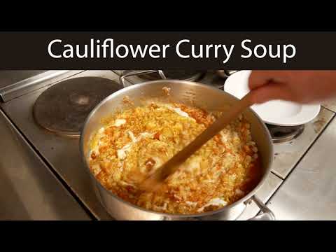 Cauliflower Curry Soup