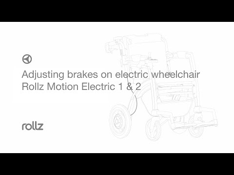 Rollz Motion Electric - How to adjust brakes on the electric wheelchair