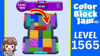 Solusi Level 1565 Color Block Jam