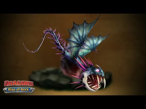 Toothless' Rival, Max Level 124 - Unique Whispering Death Dragon | Dragons: Rise of Berk