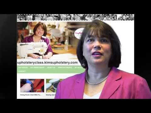 Upholstery Classes Online - YouTube
