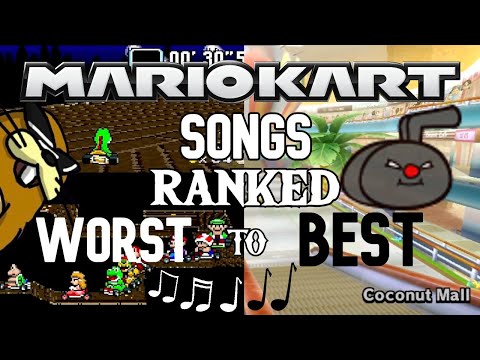 Ranking EVERY Mario Kart Track by its Music