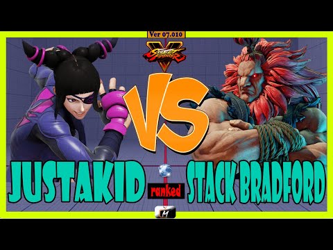 SFV CE 🌟 EMGG | Justakid (juri) VS (akuma) StackBradford 🌟 Street Fighter V 🌟