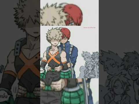 baku x deku x todo 🥰 #myheroacademia #anime #edit #trendingshorts