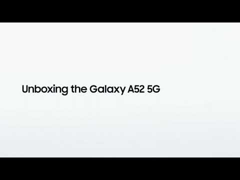 unboxing samsung galaxy A52 5G #samsung #samsungunpacked #deltatv