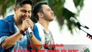 Jorge e Mateus - Se eu chorar (Letra)