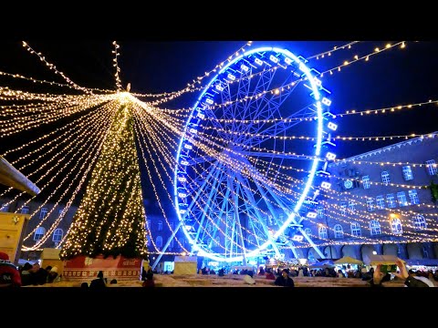 Hungary 4K Walking Tour | Christmas Weeks  🎄 SZEGED Christmas Market 2025