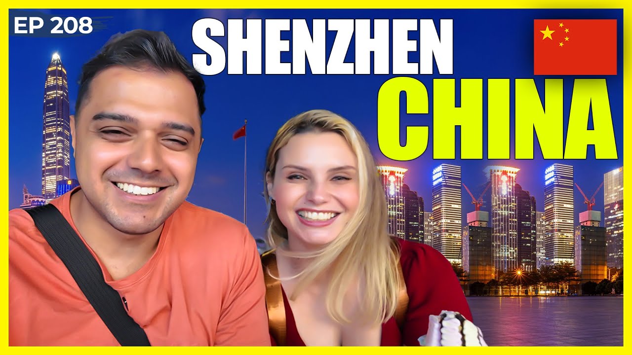 Dia de Mudança - CHEGAMOS na CIDADE do FUTURO na CHINA