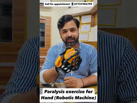 Paralysis Exercise For Hand 🤚 Hand Exercise Machine #drsuniltank #physiopoint #paralysis