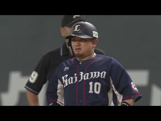 【3回表】ライオンズ・森 二遊間をしぶとく抜けるタイムリーヒットで追加点をあげる!! 2020/10/13 F-L