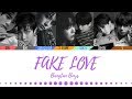 BTS (방탄소년단) - FAKE LOVE (Official Audio) - Color coded lyrics (Han/Rom/Eng)