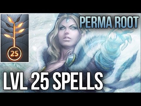 7.00 PATCH UPDATE Dota 2 - TALENT TREE LVL 25 SPELLS CRYSTAL MAIDEN PERMA ROOT!