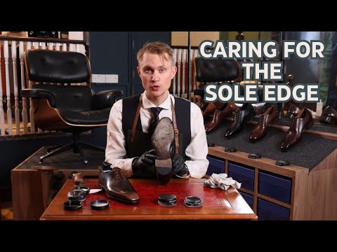 Hand-welted Shoes: Sole Edge Maintenance with Anders Sundstrom