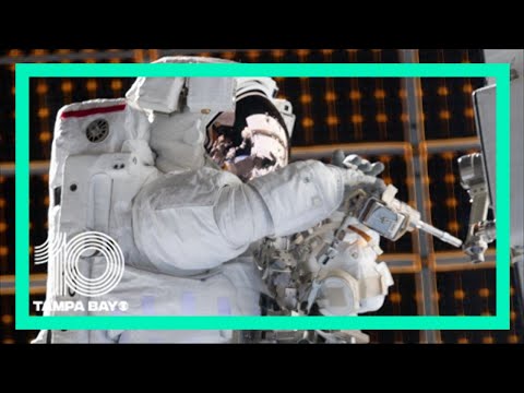 Astronauts to set out on spacewalk to install new solar arrays on International Space Station