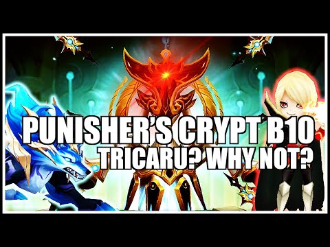 Summoners War | Punisher's Crypt B10 / PC10 F2P Auto Guide - Tricaru without modification