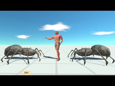 2x SPIDERS vs EVERY UNIT - Animal Revolt Battle Simulator