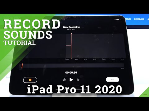 How to Record Sounds in iPad Pro 11 2020 – Enable Voice Recorder