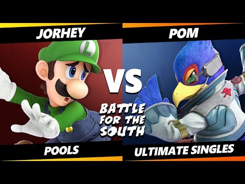 Battle for the South - Jorhey (Luigi) Vs. POM (Falco) Smash Ultimate - SSBU