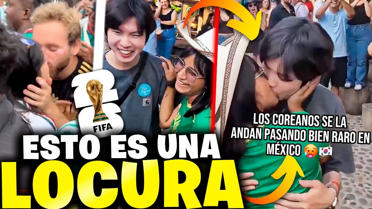 Lo de las Mexicanas BESANDO Extranjeros SE SALIÓ DE CONTROL 🥵🤣