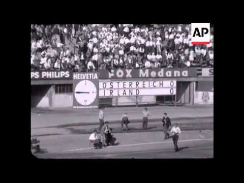 SOCCER MATCH AUSTRIA V IRELAND   - NO SOUND