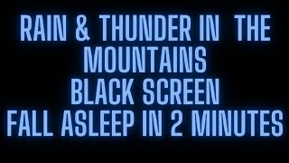 #fallasleep #fallasleepfast #gotosleep  SLEEP Instantly Heavy RAIN with Thunder on Roof  10hrs