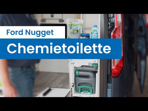 Ford Nugget Plus: Erklärung der Chemietoilette