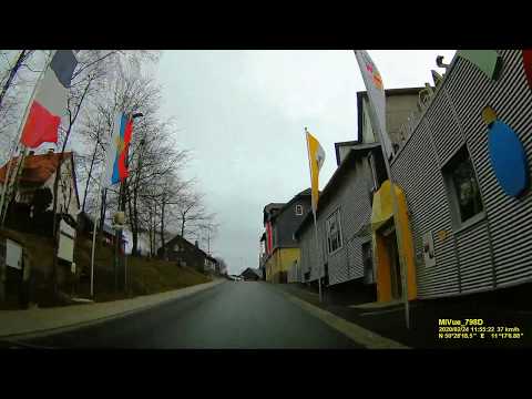 D: Kleintettau. Markt Tettau. Landkreis Kronach. Rundfahrt durch den Ort. Februar 2020