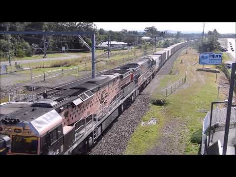 CF4411, CF4412, PHC001 | Train No # 4190 | Sandgate to Port Botany | June 2017