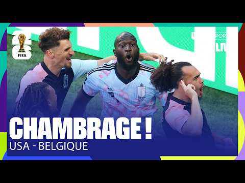 LIVE - LUKAKU ENFONCE LES USA et CHAMBRE LE PUBLIC !