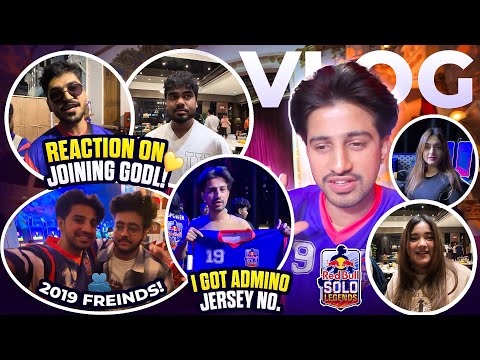 Creators React to My GodL Announcement | Redbull Event Vlog