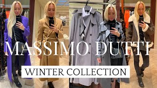 MASSIMO DUTTI WINTER HAUL COLLECTION COME SHOPPING WITH ME TO MASSIMO DUTTI