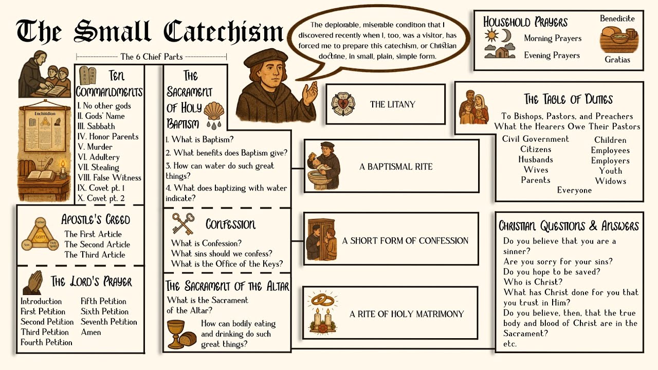 Luther's Small Catechism Explained in 5 Minutes