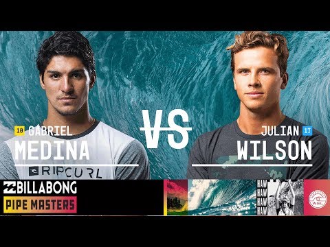 Gabriel Medina vs. Julian Wilson - FINAL - Billabong Pipe Masters 2018