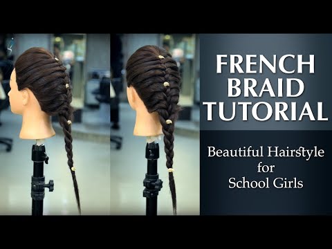 How to French Braid Hairstyle