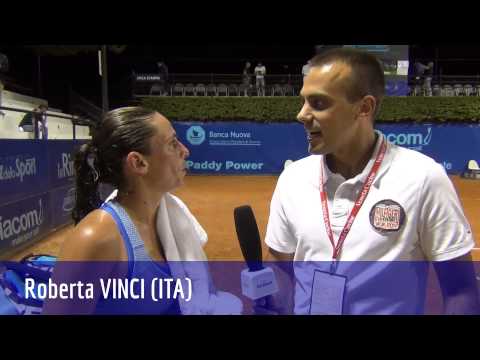 Wta Italiacom Open Palermo - Intervista a Roberta Vinci dopo aver raggiunto i quarti