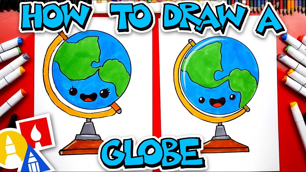 How To Draw A Globe
