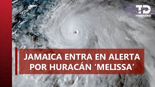 Huracán 'Melissa' se intensifica a categoría 5; Jamaica entra en alerta