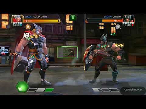 Marvel Contest Of Champions Duel No#3 /5* /5/65 THOR(Ragnarok)