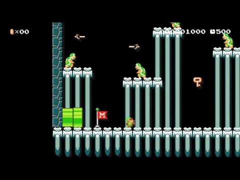 Nintendo amiibo adventure by Luca ~SUPER MARIO MAKER~ NO COMMENTARY 1AP