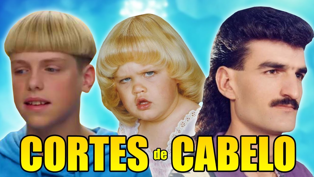 OS CORTES DE CABELO MAIS ABSURDOS DOS ANOS 80/90!